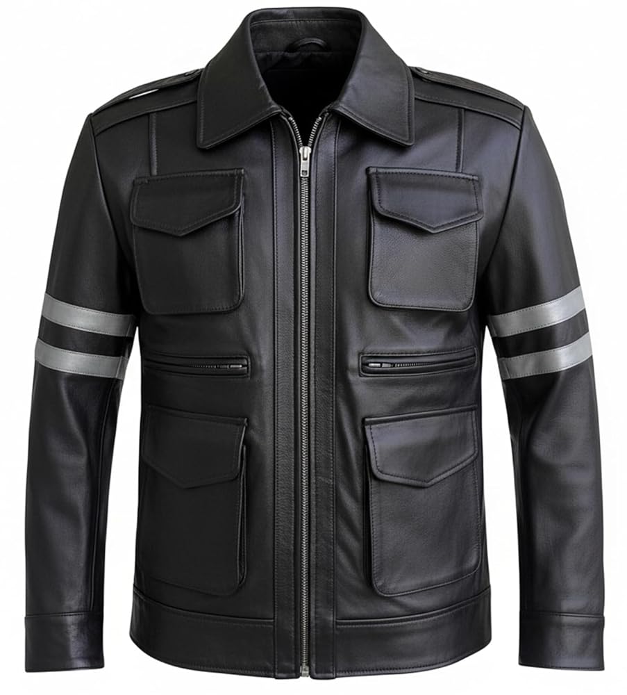 Amazon | Gamer Resident Evil Classic Leon Kennedy RE6レザー